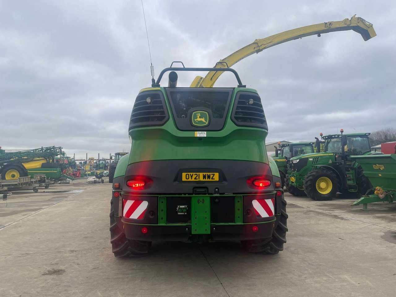 John Deere 9600 - Forage harvester: picture 3 John Deere 9600 - Forage harvester: picture 3