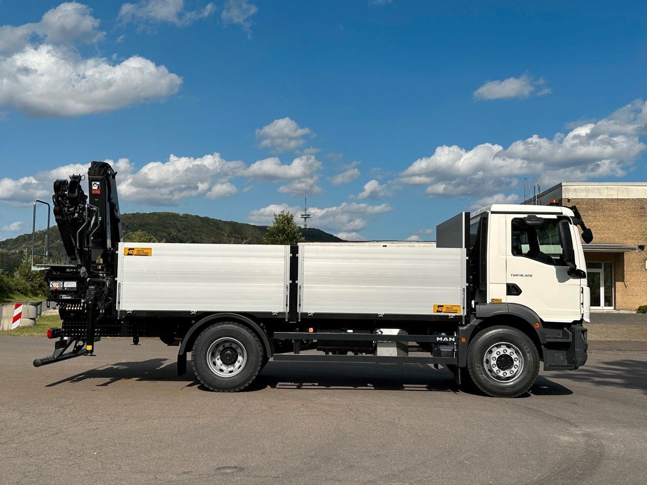 Crane truck MAN TGM 18.320 4x2 Euro6e Kran Hiab: picture 7