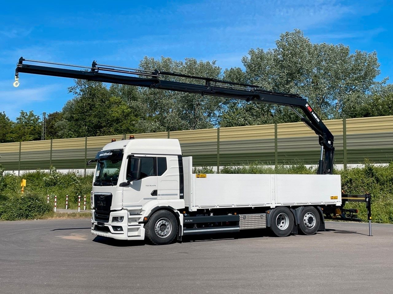 MAN TGS 26.480 6X2 Euro6 Retarder HIAB 228 - 4 - Crane truck: picture 3 MAN TGS 26.480 6X2 Euro6 Retarder HIAB 228 - 4 - Crane truck: picture 3