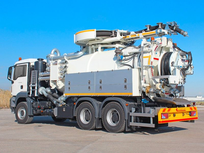 MAN TGS 33.440 6x4 Euro6e Saug- und Spülkombi - Vacuum truck: picture 2 MAN TGS 33.440 6x4 Euro6e Saug- und Spülkombi - Vacuum truck: picture 2