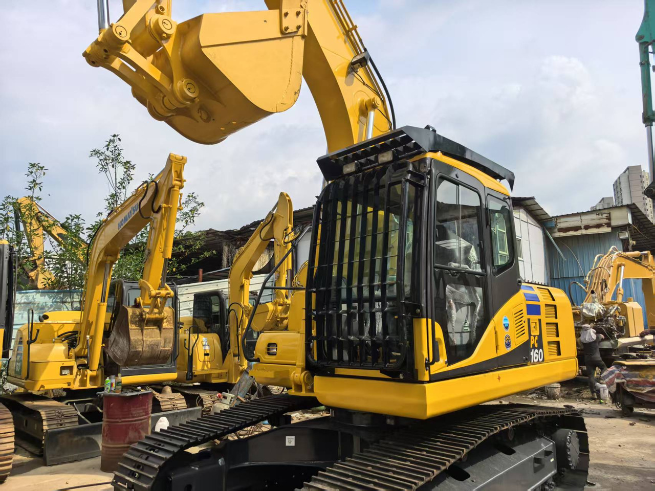 KOMATSU PC160 - Crawler excavator: picture 4 KOMATSU PC160 - Crawler excavator: picture 4