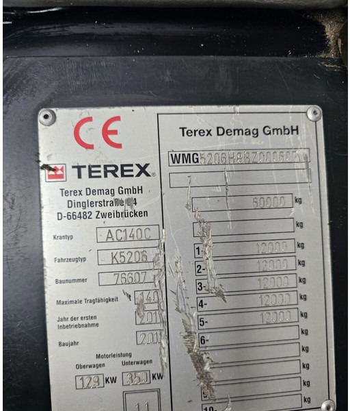 Leasing of Terex AC140C Terex AC140C: picture 7