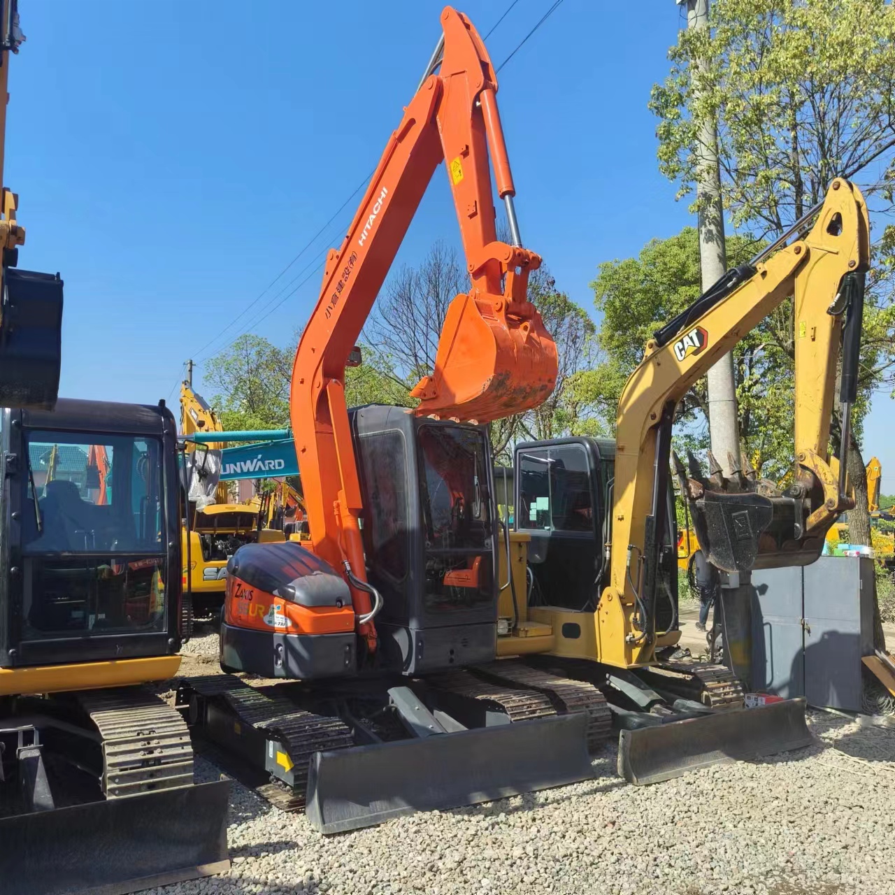 HITACHI ZX 55 - Mini excavator: picture 1 HITACHI ZX 55 - Mini excavator: picture 1