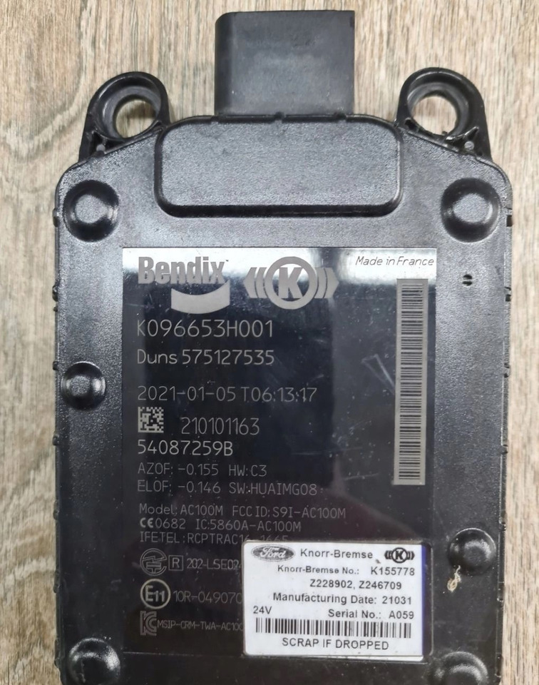 KNORR-BREMSE K096653H001 575127535 210101163 54087259C K155778 Z228902 Z246709 - Sensor: picture 3 KNORR-BREMSE K096653H001 575127535 210101163 54087259C K155778 Z228902 Z246709 - Sensor: picture 3