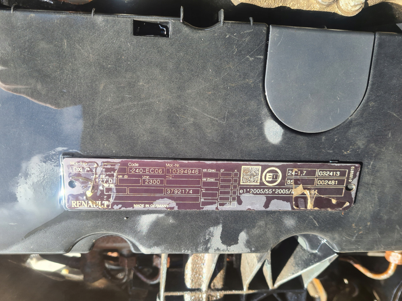 RENAULT KOMPLETNY RENAULT PREMIUM MIDLUM DXI 7 VOLVO FL FE D7E - Engine: picture 2 RENAULT KOMPLETNY RENAULT PREMIUM MIDLUM DXI 7 VOLVO FL FE D7E - Engine: picture 2