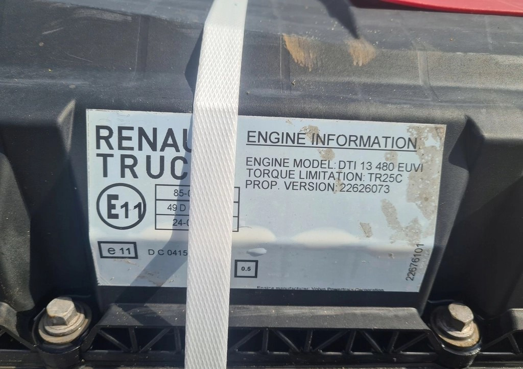 Engine for Truck RENAULT SILNIK KOMPLETNY RENAULT GAMA T RANGE DTI 13 480 K4 EUVI COMMON RAIL: picture 6 Engine for Truck RENAULT SILNIK KOMPLETNY RENAULT GAMA T RANGE DTI 13 480 K4 EUVI COMMON RAIL: picture 6