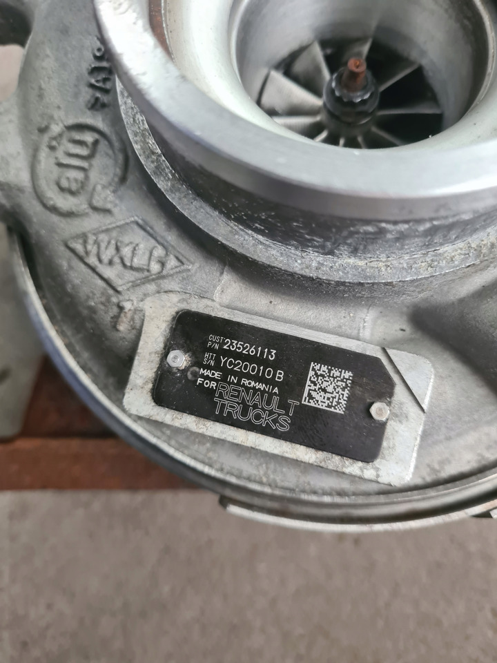 RENAULT TURBOSPRĘŻARKA RENAULT GAMA D DTI 5 VOLVO FL FE D5K EURO 6 - Turbo: picture 4 RENAULT TURBOSPRĘŻARKA RENAULT GAMA D DTI 5 VOLVO FL FE D5K EURO 6 - Turbo: picture 4