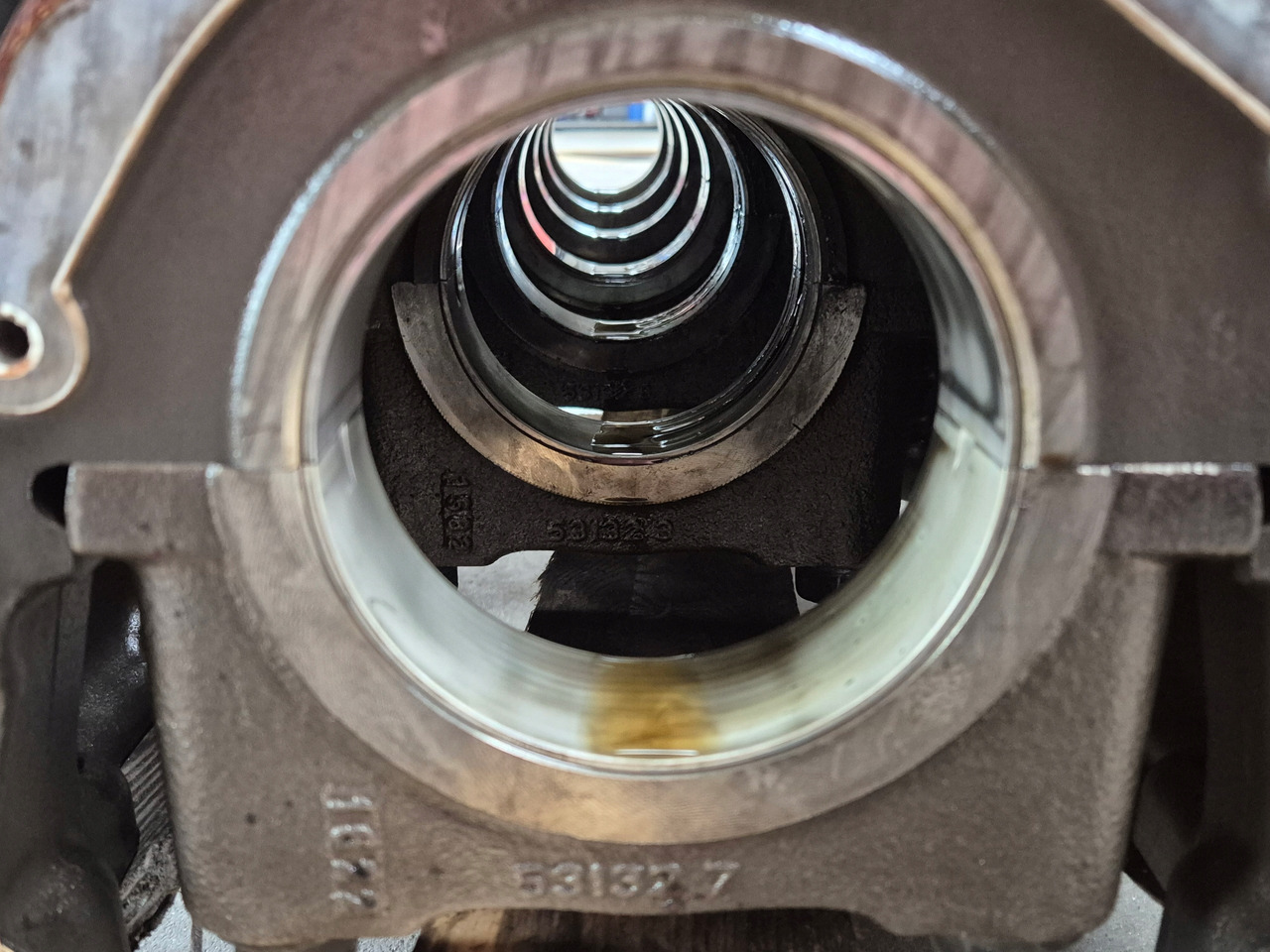 Cylinder block for Truck VOLVO BLOK SILNIKA RENAULT GAMA RANGE T EVO TURBOCOMPOUND VOLVO FH 5 D13K 2226825 K8: picture 7