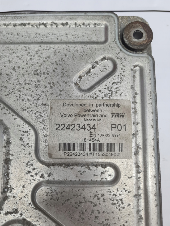 VOLVO KASETA KOMPUTER SILNIKA RENAULT GAMA T RANGE VOLVO FH 4 FM 4 22423434 P01 - ECU for Truck: picture 5 VOLVO KASETA KOMPUTER SILNIKA RENAULT GAMA T RANGE VOLVO FH 4 FM 4 22423434 P01 - ECU for Truck: picture 5