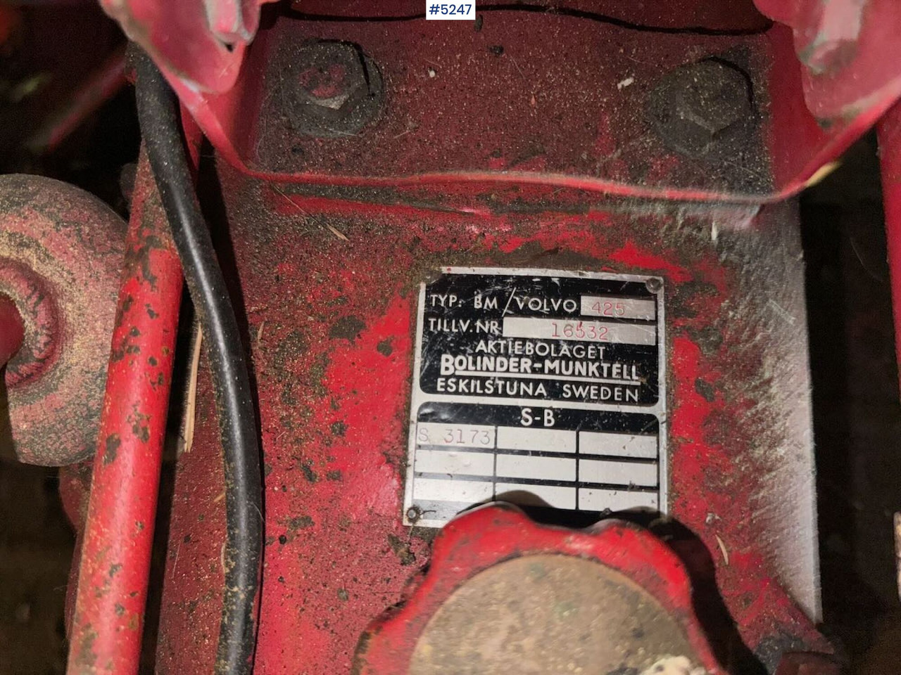 Farm tractor 1960 Volvo Terrier 425: picture 12