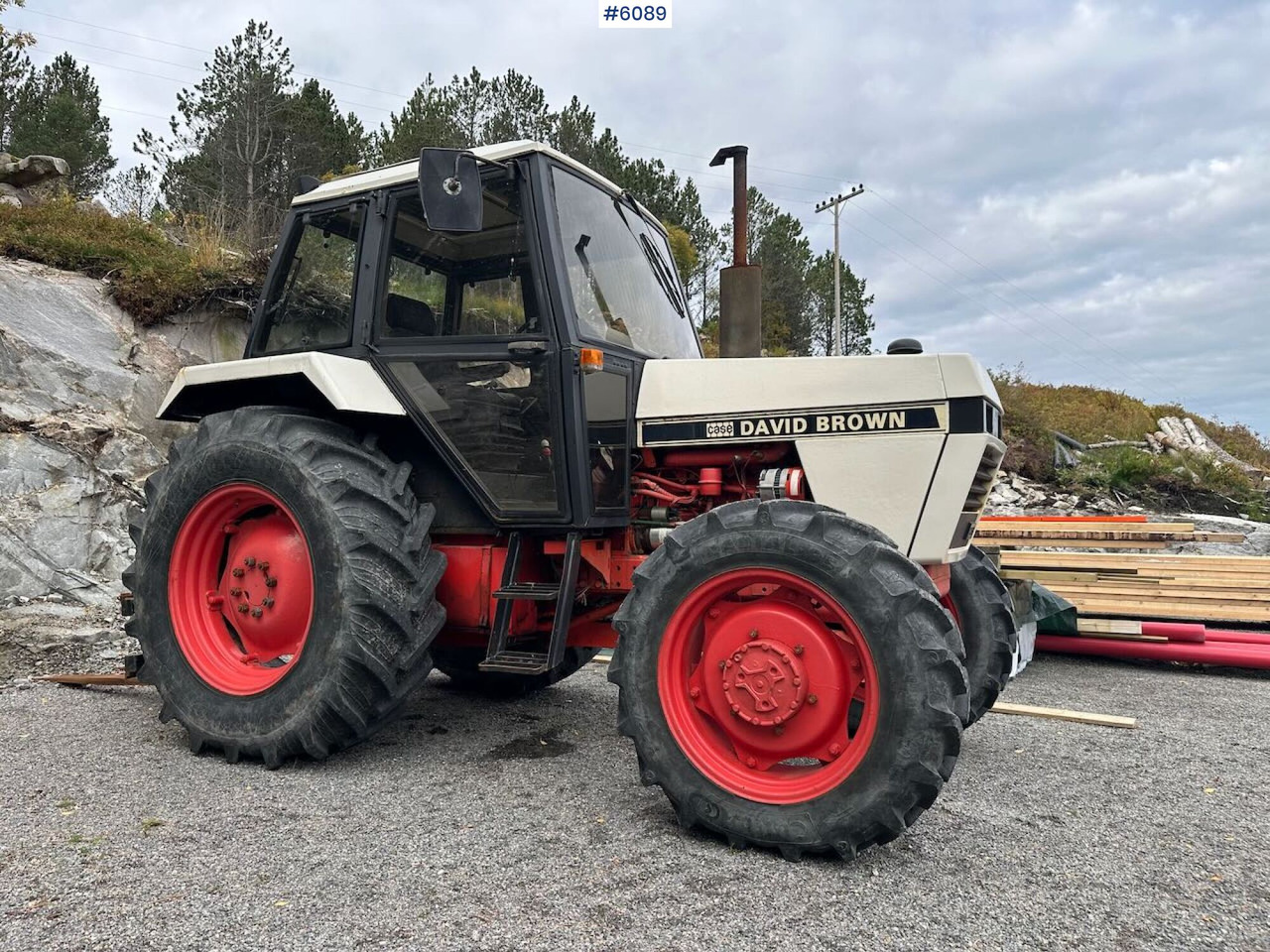 1984 David Brown Case 1390 - Farm tractor: picture 1 1984 David Brown Case 1390 - Farm tractor: picture 1