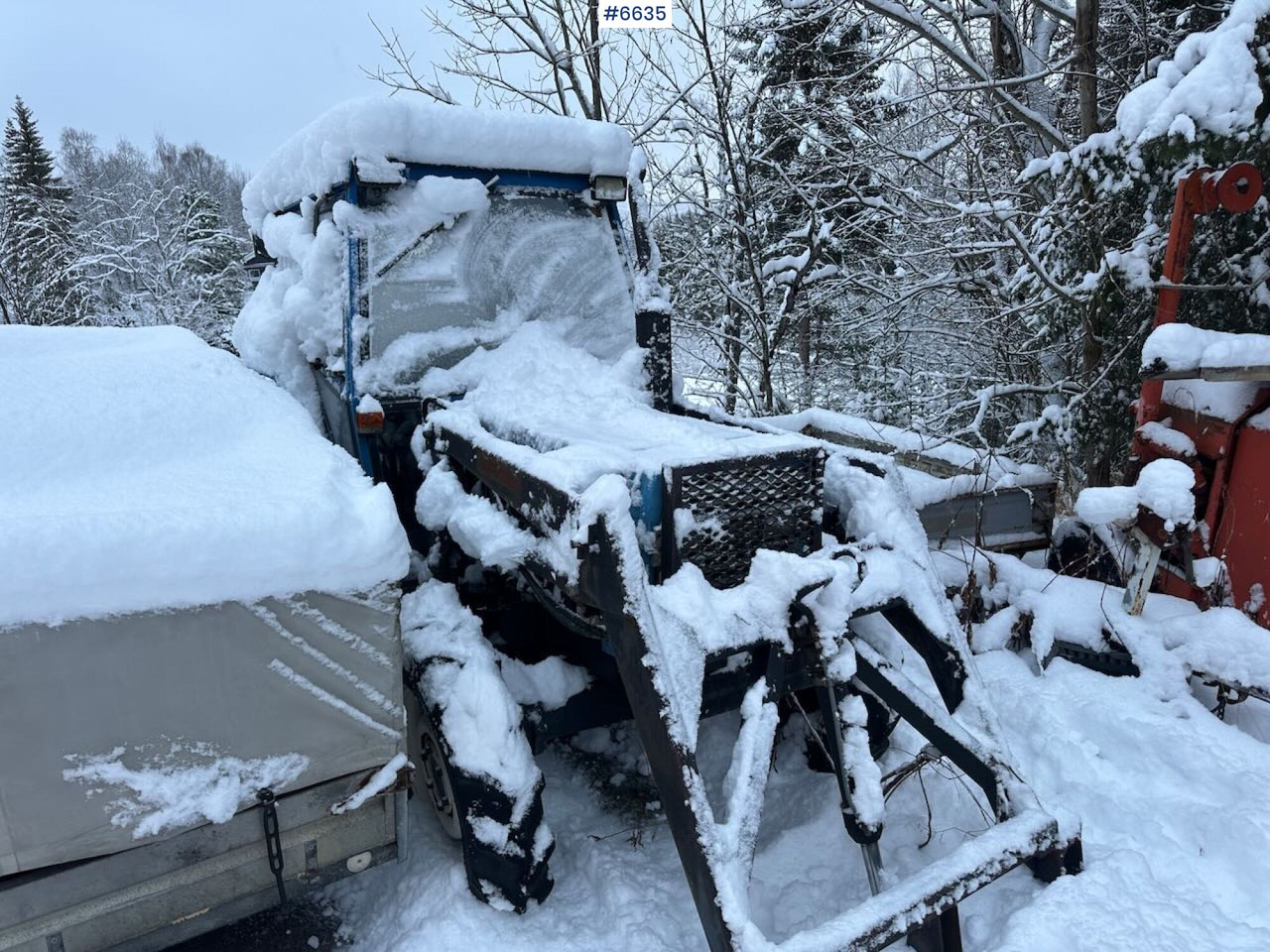 1985 Iseki 4451 tractor w/ front loader. - Farm tractor: picture 3 1985 Iseki 4451 tractor w/ front loader. - Farm tractor: picture 3