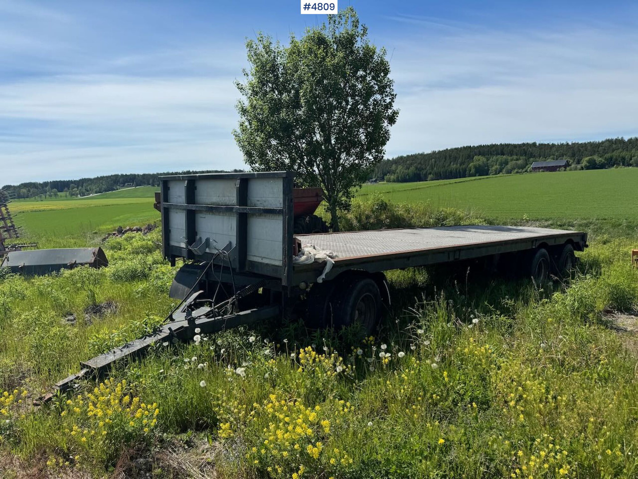 1985 Istrail Tractor Trailer - Low loader trailer: picture 1 1985 Istrail Tractor Trailer - Low loader trailer: picture 1