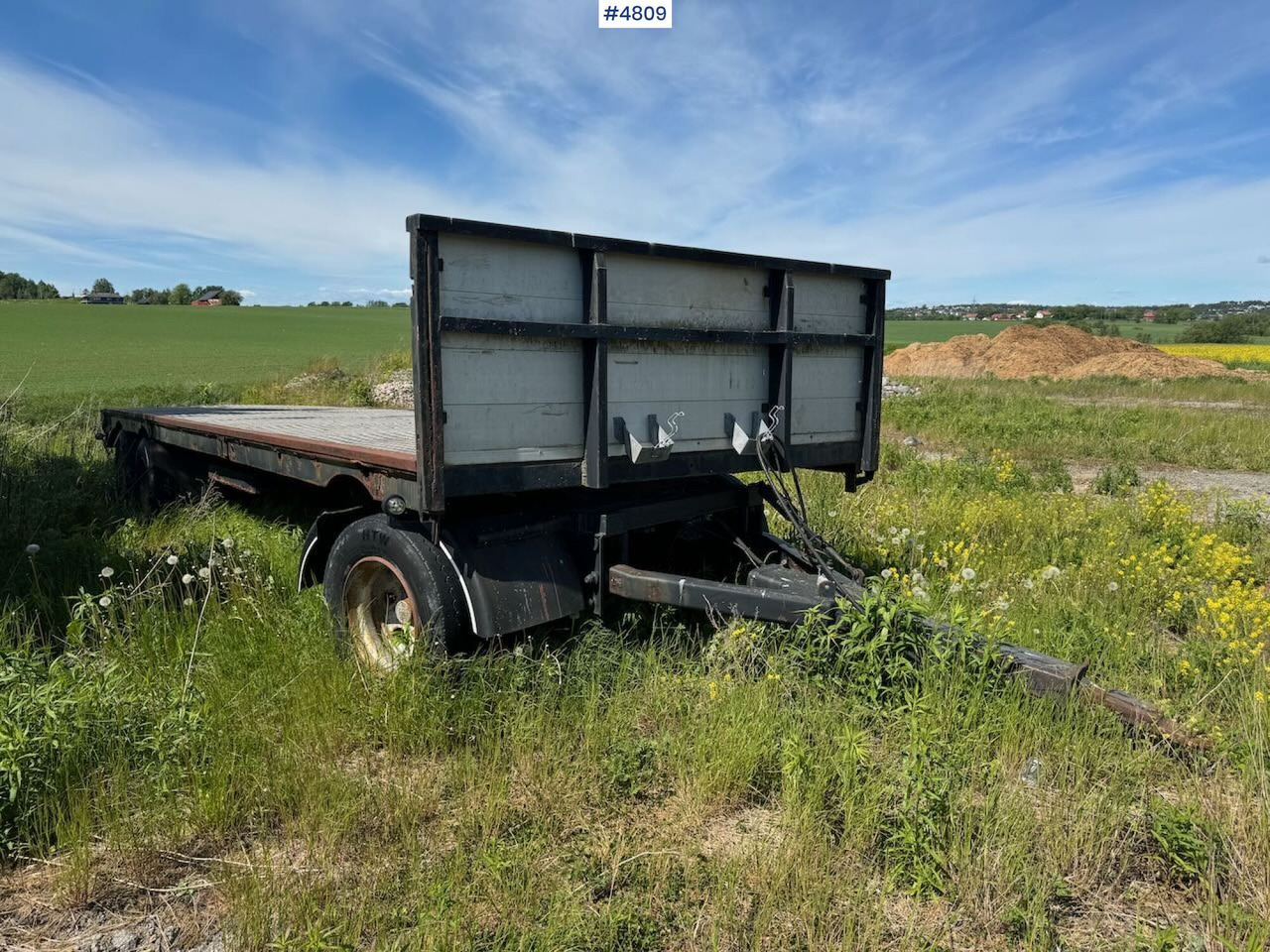1985 Istrail Tractor Trailer - Low loader trailer: picture 3 1985 Istrail Tractor Trailer - Low loader trailer: picture 3