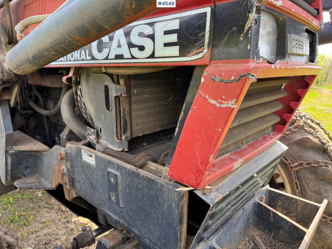 Farm tractor 1987 Case 685 XL w/front loader.: picture 11