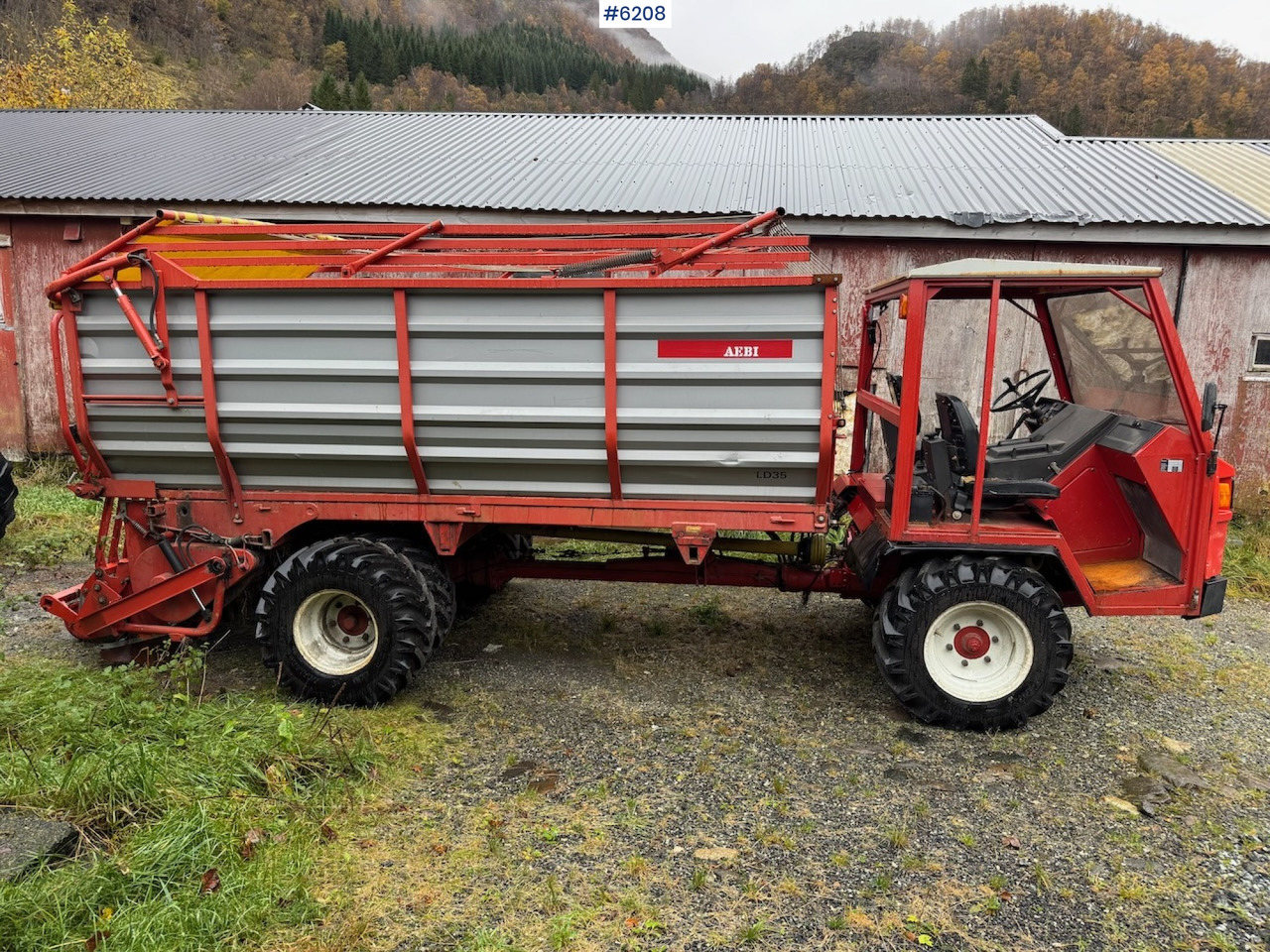 1990 Aebi TP 67 - Farm tractor: picture 4 1990 Aebi TP 67 - Farm tractor: picture 4