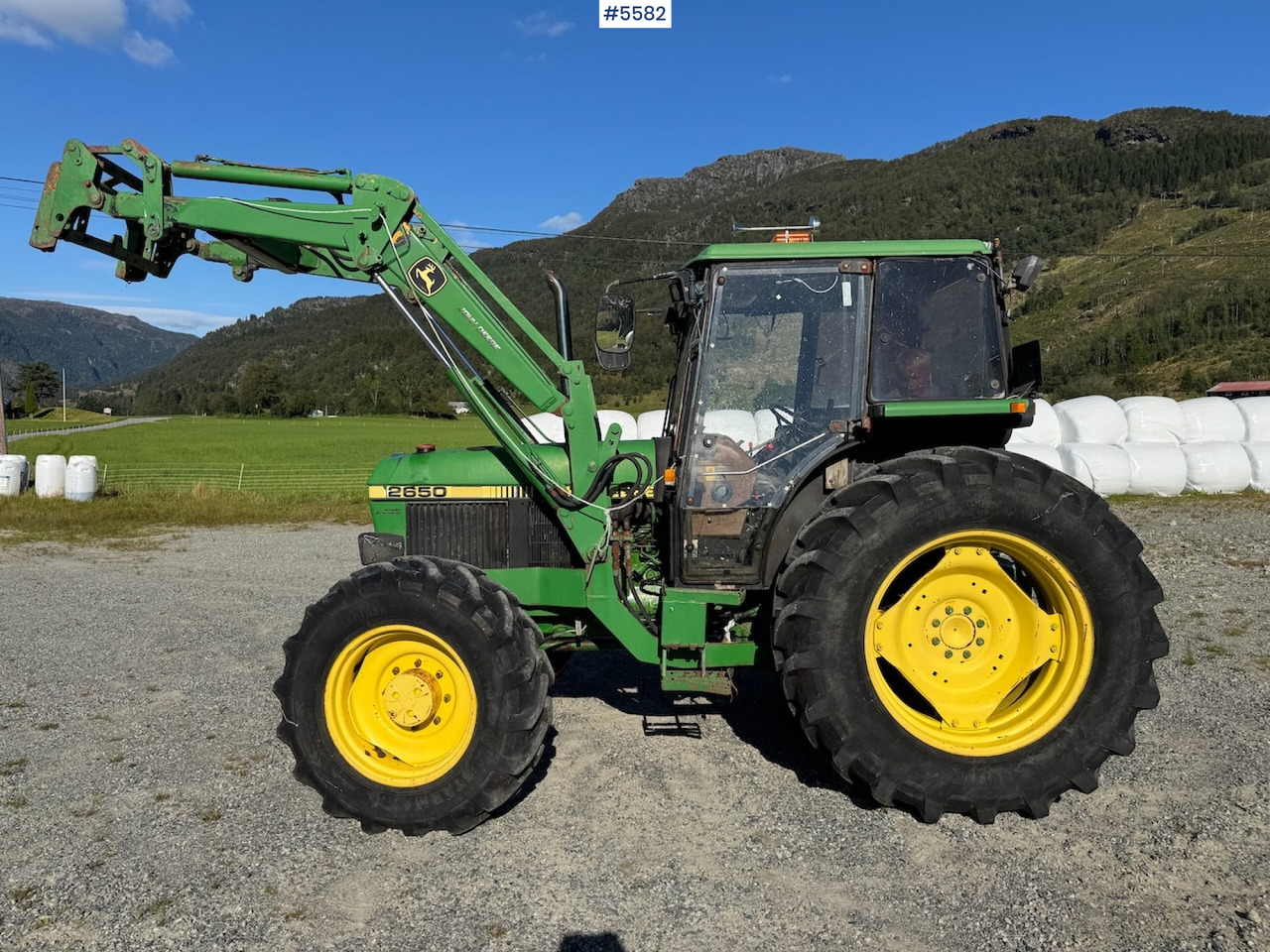 1991 John Deere 2650 Fox Power Synchron m/frontalster - Farm tractor: picture 2 1991 John Deere 2650 Fox Power Synchron m/frontalster - Farm tractor: picture 2
