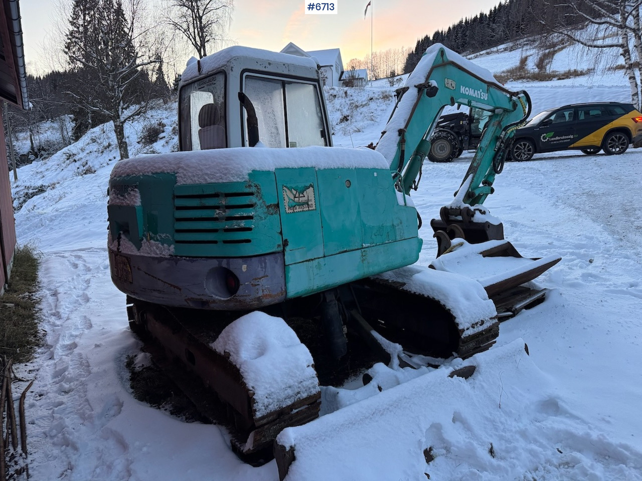 1994 Komatsu PC 95 w/ 2 buckets. - Mini excavator: picture 3 1994 Komatsu PC 95 w/ 2 buckets. - Mini excavator: picture 3
