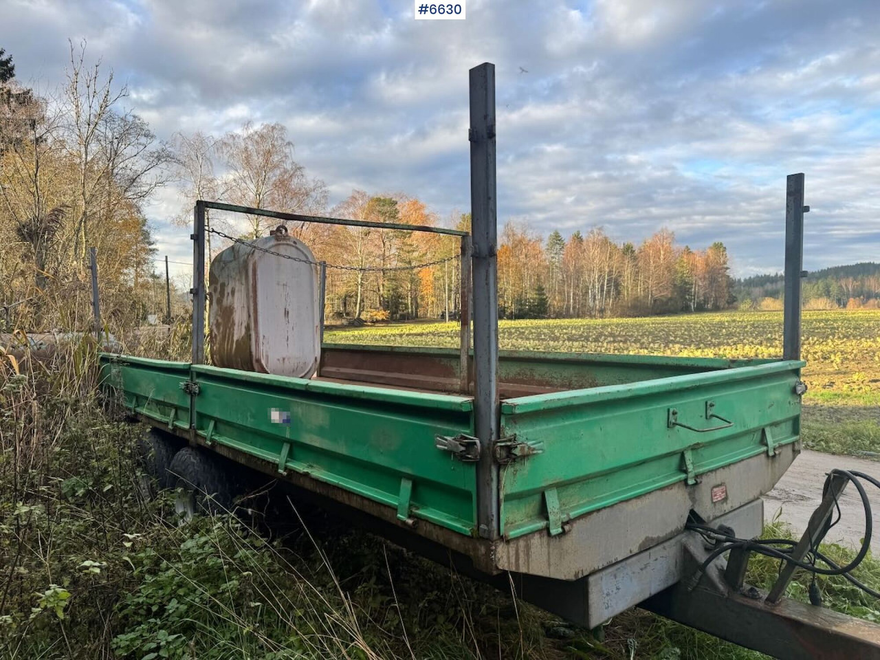 1996 Foss-Eik Tractor trailer - Farm trailer: picture 3 1996 Foss-Eik Tractor trailer - Farm trailer: picture 3