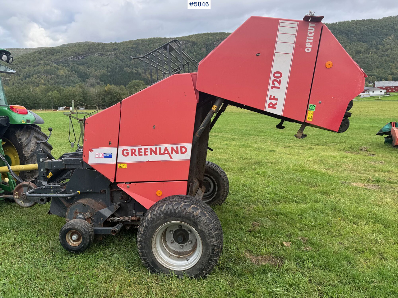 1996 Greenland RF120 round baler. WATCH THE VIDEO! - Hay and forage equipment: picture 5 1996 Greenland RF120 round baler. WATCH THE VIDEO! - Hay and forage equipment: picture 5
