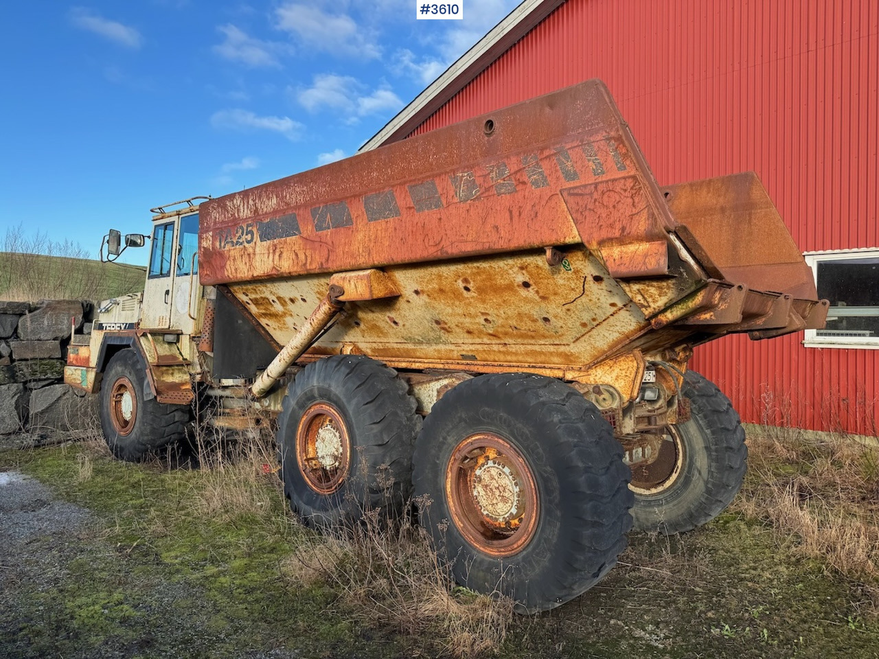 1999 Terex TA25 Dumper m/ lite timer. - Articulated dumper: picture 4 1999 Terex TA25 Dumper m/ lite timer. - Articulated dumper: picture 4