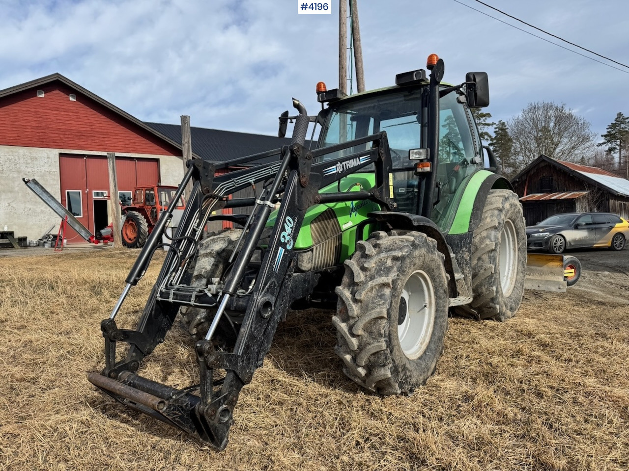 2001 Deutz-fahr Agrotron 85 w/ Front loader. 4450 hours! - Farm tractor: picture 2 2001 Deutz-fahr Agrotron 85 w/ Front loader. 4450 hours! - Farm tractor: picture 2