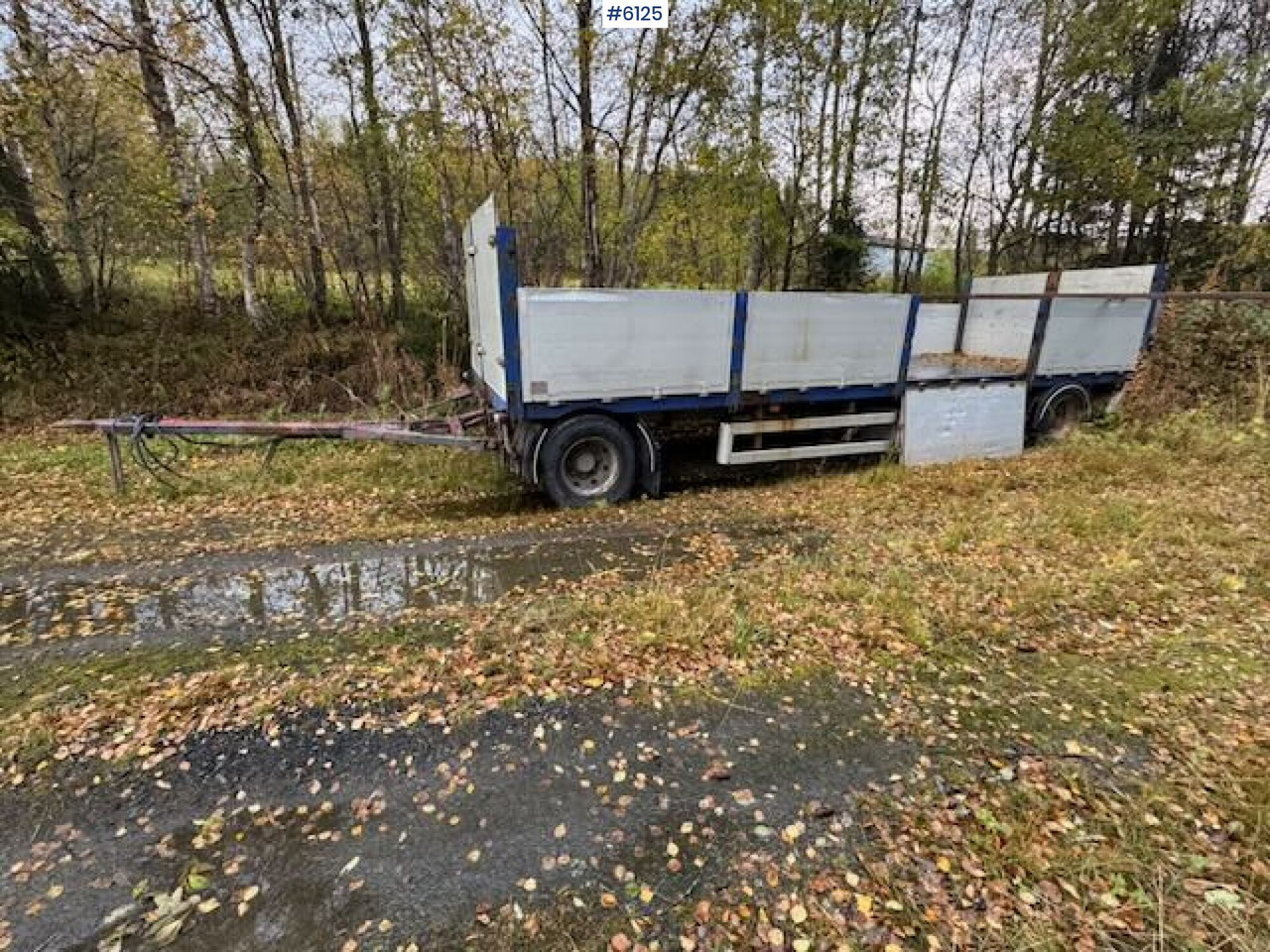 2001 Istrail 3 axle flatbed trailer - Low loader trailer: picture 3 2001 Istrail 3 axle flatbed trailer - Low loader trailer: picture 3
