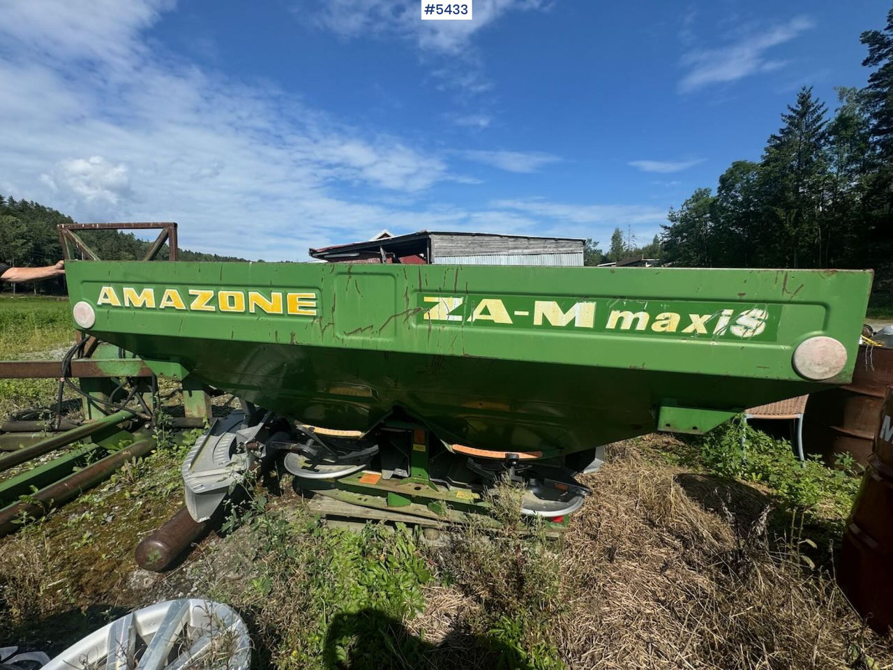 2003 Amazone ZA-M 1500 - Fertilizer spreader: picture 5 2003 Amazone ZA-M 1500 - Fertilizer spreader: picture 5