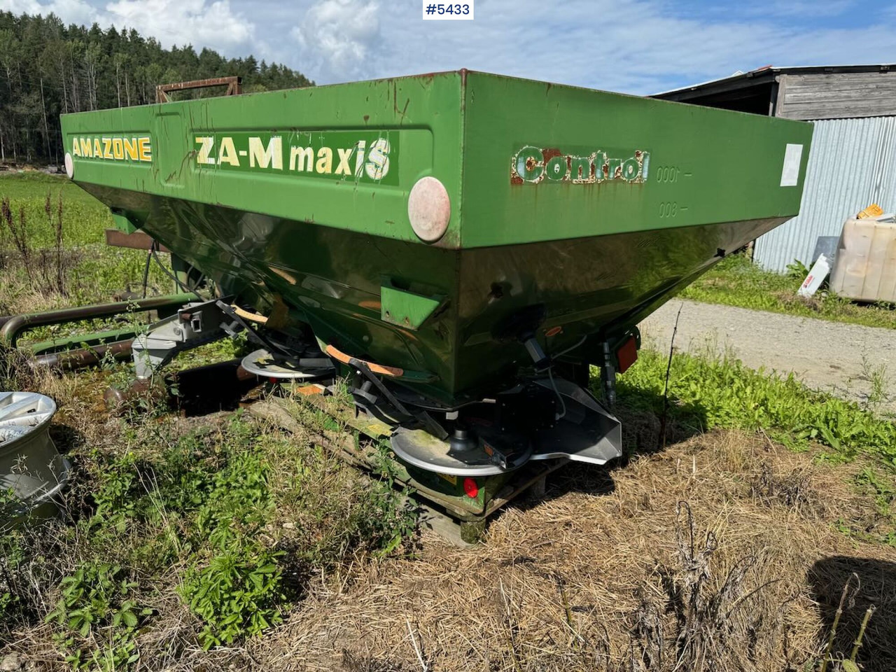 2003 Amazone ZA-M 1500 - Fertilizer spreader: picture 4 2003 Amazone ZA-M 1500 - Fertilizer spreader: picture 4