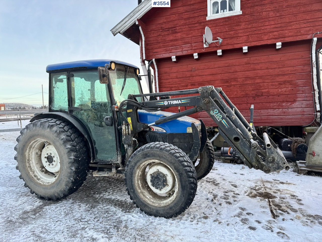 2003 New Holland TN75D 4x4 w/ Front Loader. 4000 hours! - Farm tractor: picture 1 2003 New Holland TN75D 4x4 w/ Front Loader. 4000 hours! - Farm tractor: picture 1
