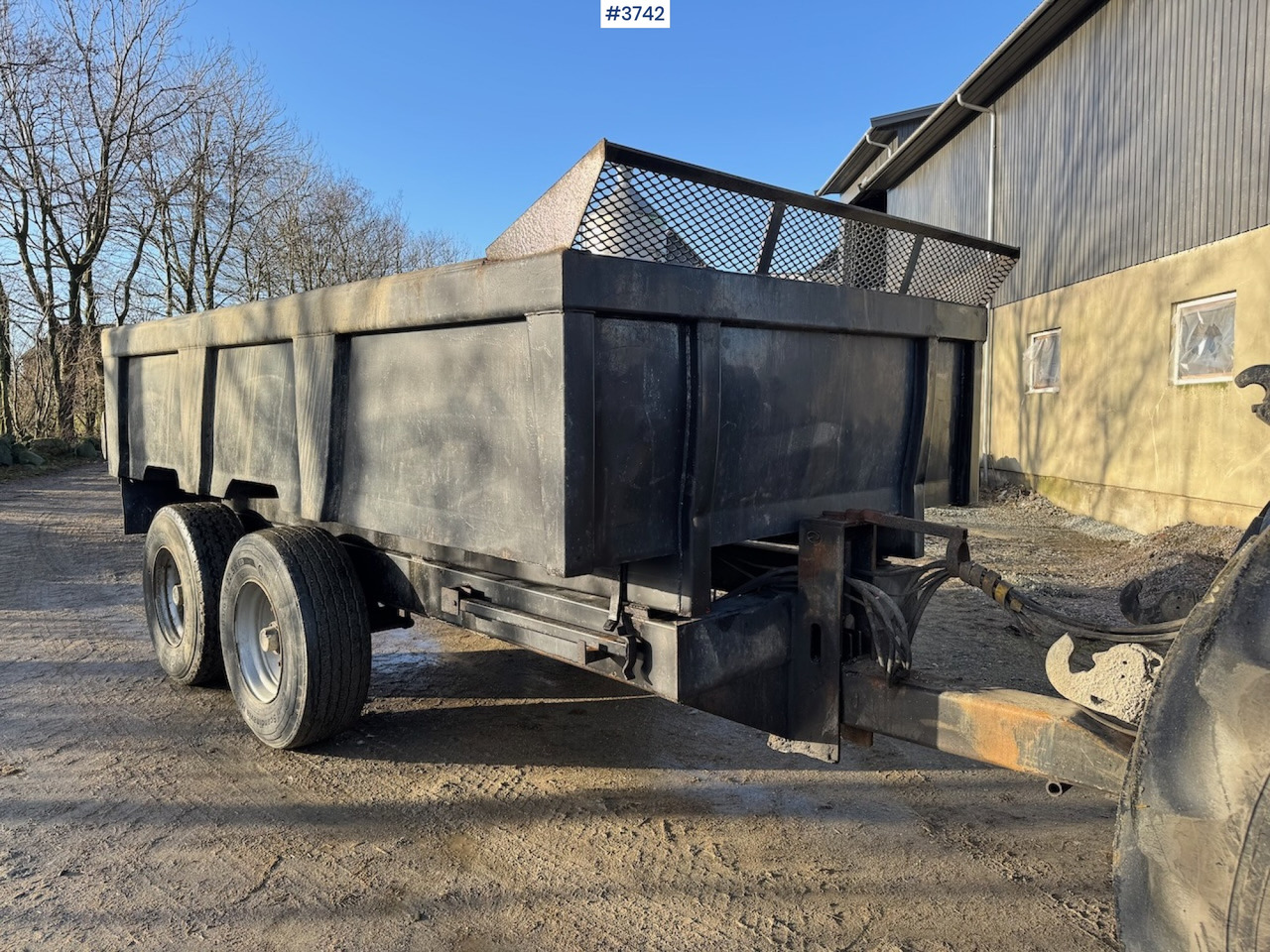 2003 Sele Weld 16 Dumper trailer. - Farm tipping trailer/ Dumper: picture 3 2003 Sele Weld 16 Dumper trailer. - Farm tipping trailer/ Dumper: picture 3