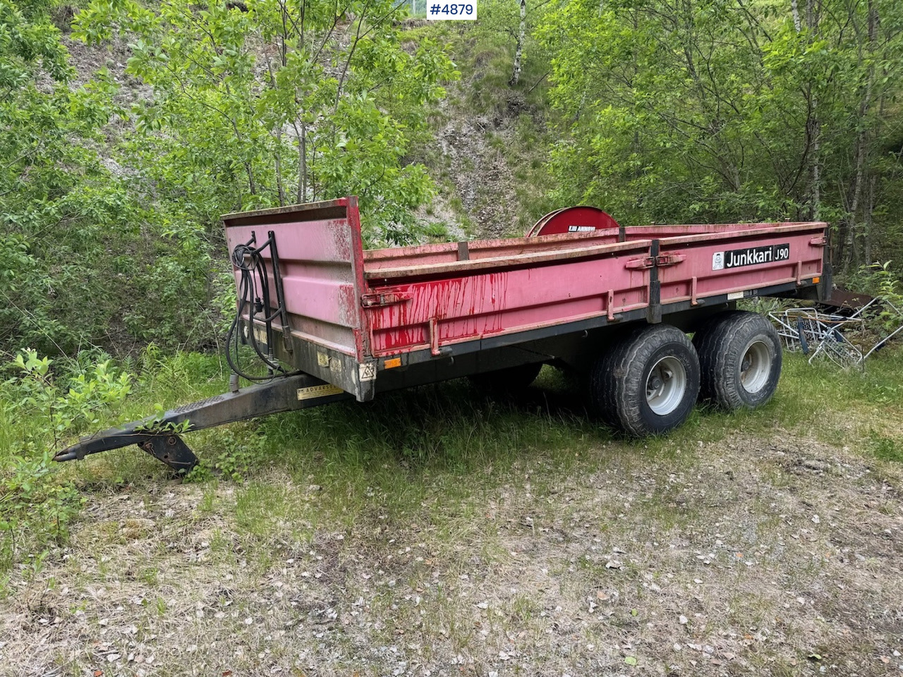 2005 Junkkari J90 - Farm trailer: picture 1 2005 Junkkari J90 - Farm trailer: picture 1