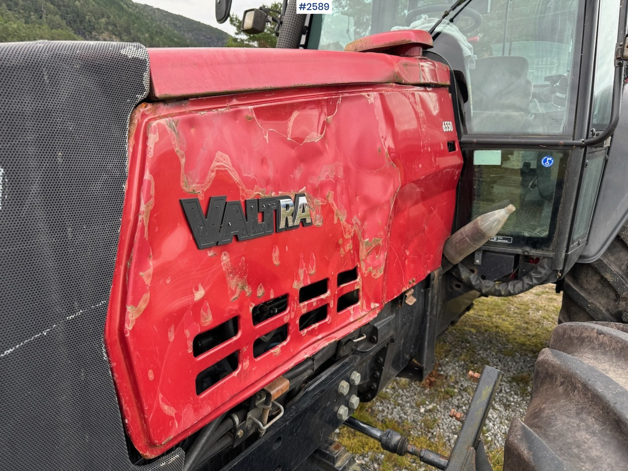 2005 Valtra 6550 Turbo with Kronos 120H 4WD B - Farm tractor: picture 2 2005 Valtra 6550 Turbo with Kronos 120H 4WD B - Farm tractor: picture 2