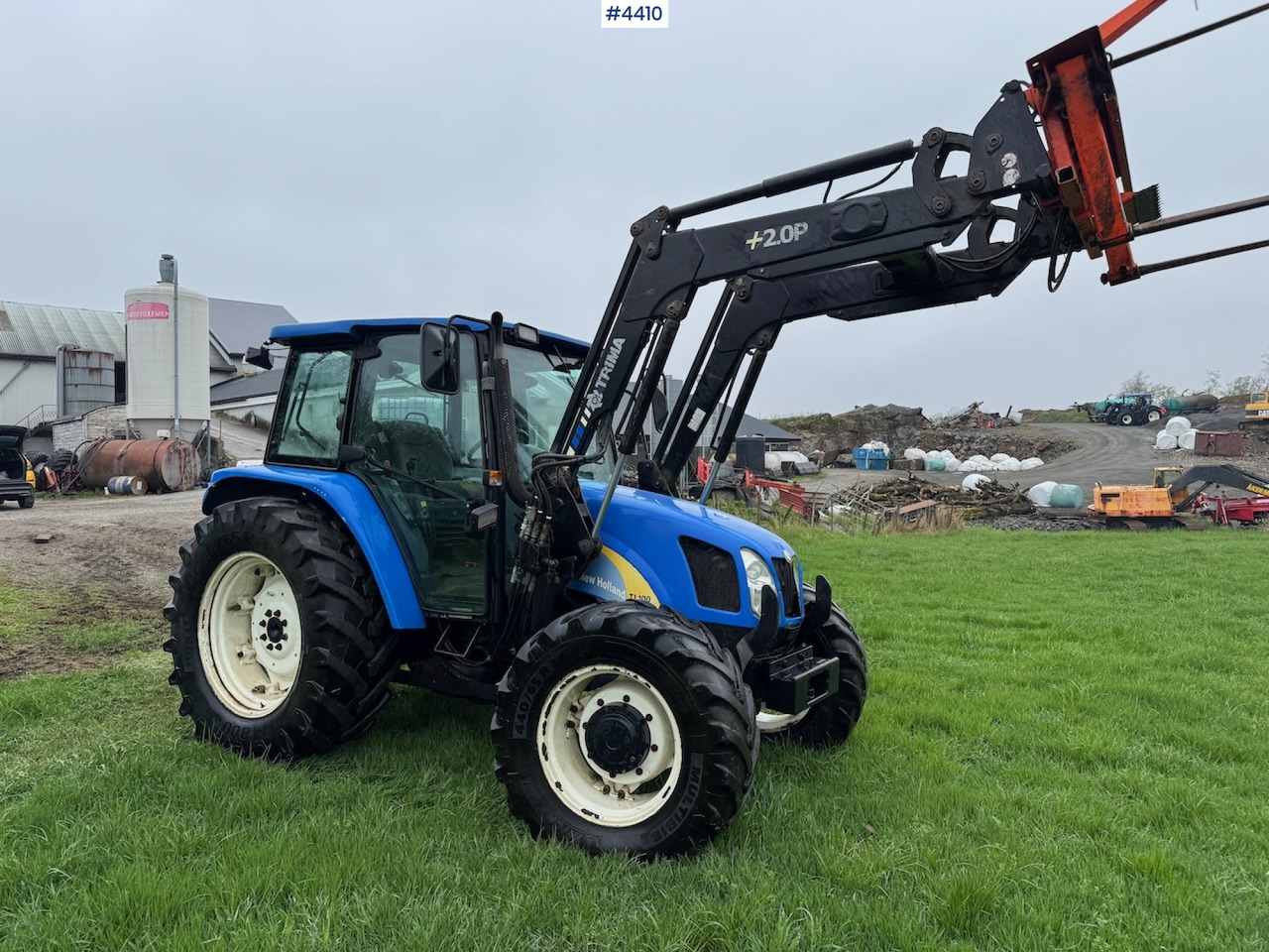 2006 New Holland TL100 A w/Front Loader. - Farm tractor: picture 1 2006 New Holland TL100 A w/Front Loader. - Farm tractor: picture 1