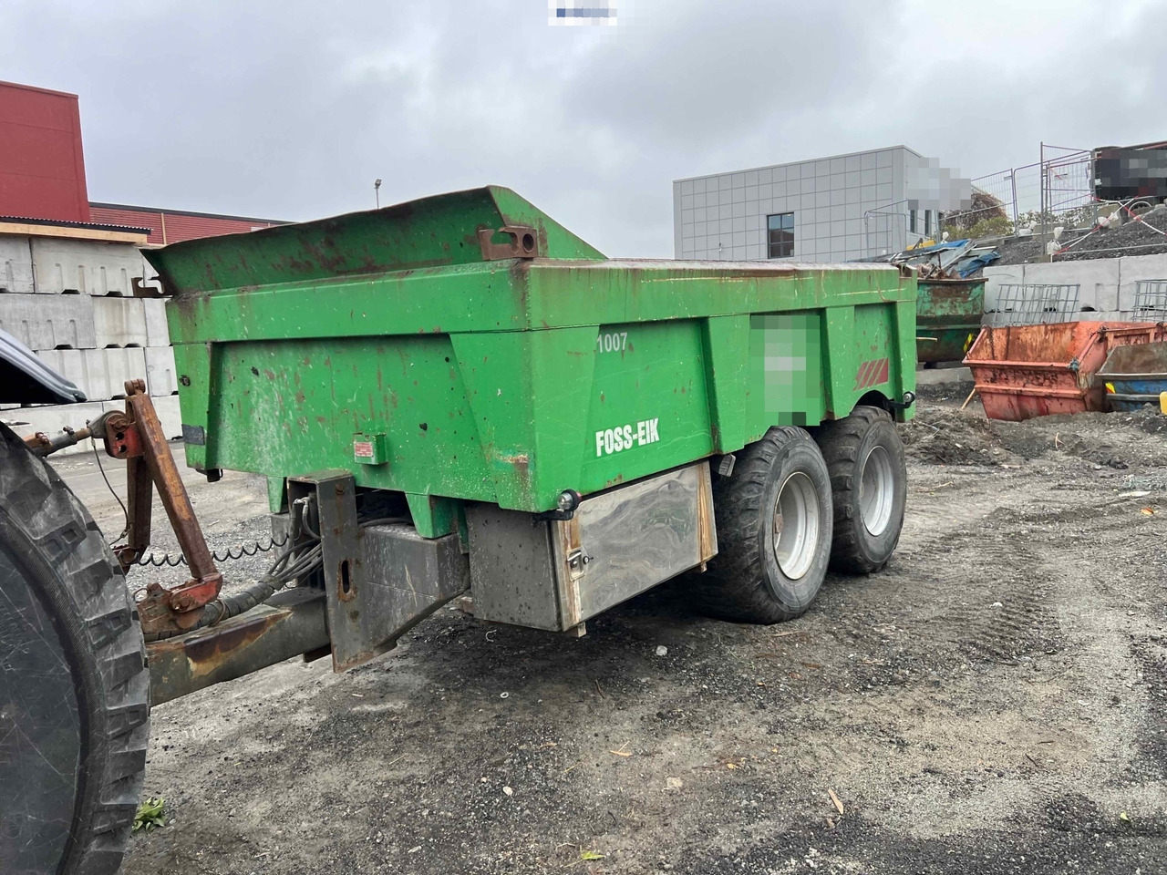 2011 Foss-Eik 5,150 trailer - Farm tipping trailer/ Dumper: picture 3 2011 Foss-Eik 5,150 trailer - Farm tipping trailer/ Dumper: picture 3