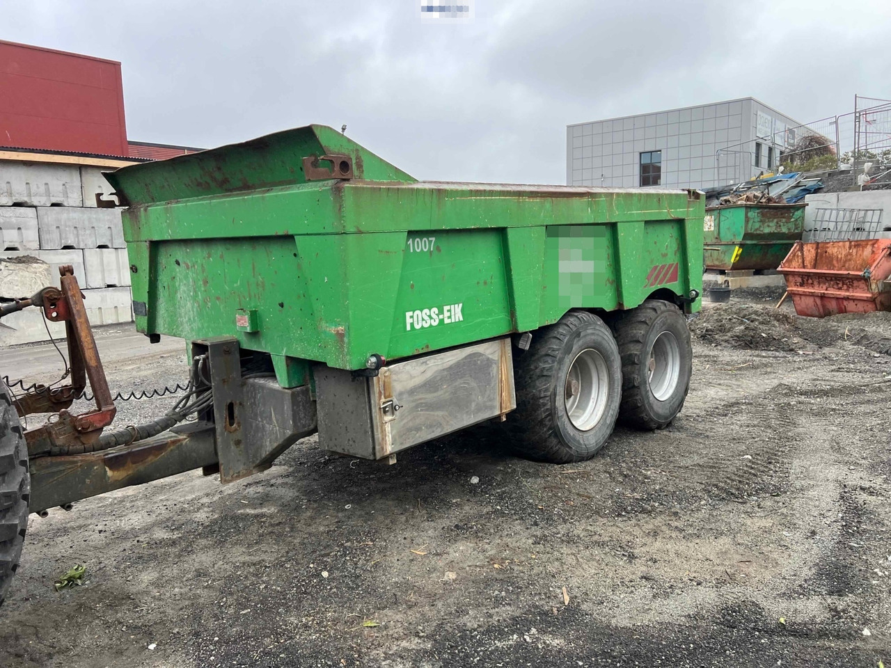 2011 Foss-Eik 5,150 trailer - Farm tipping trailer/ Dumper: picture 2 2011 Foss-Eik 5,150 trailer - Farm tipping trailer/ Dumper: picture 2