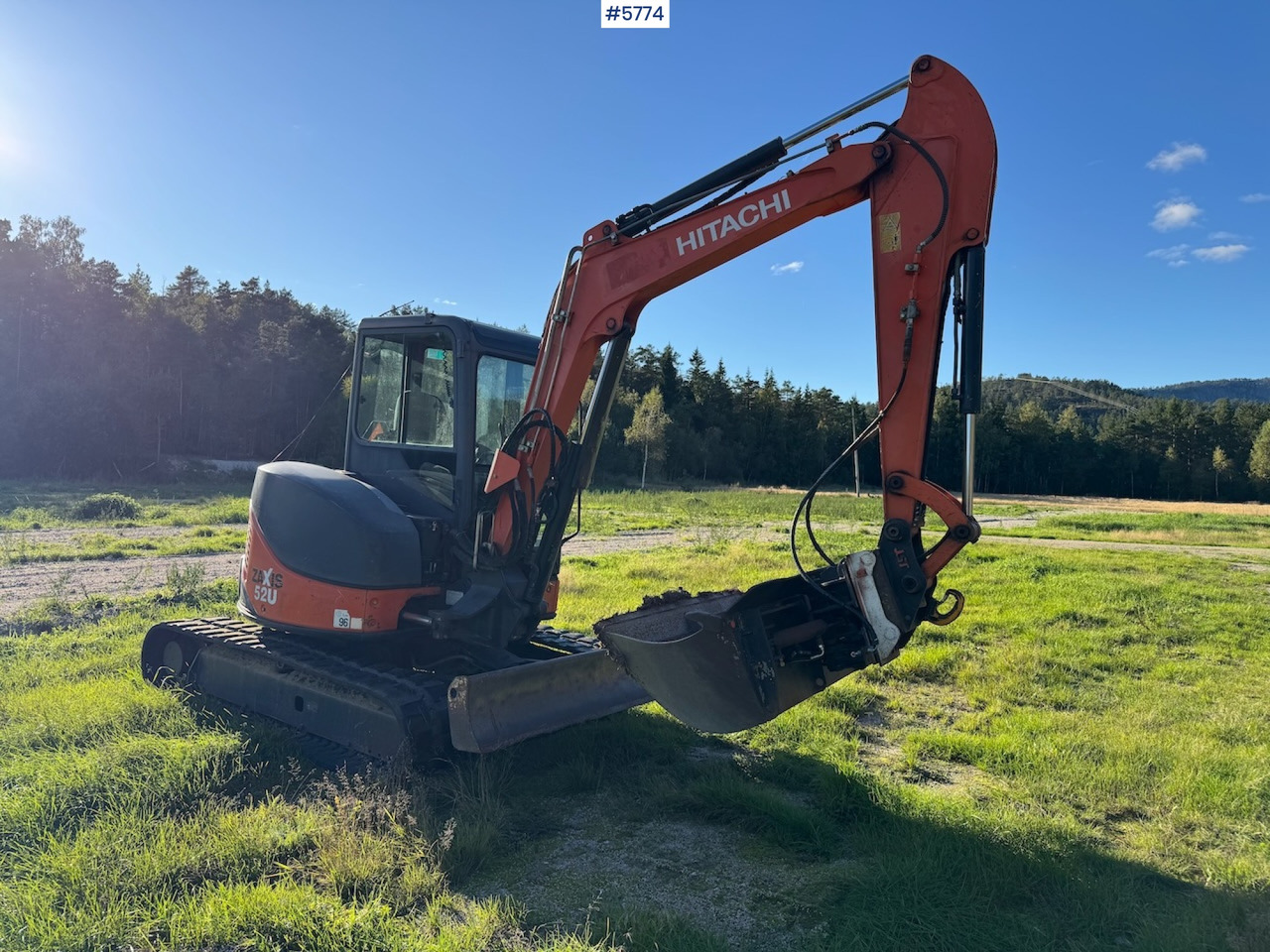 2012 Hitachi ZX 52 U-3 CLR - Mini excavator: picture 4 2012 Hitachi ZX 52 U-3 CLR - Mini excavator: picture 4