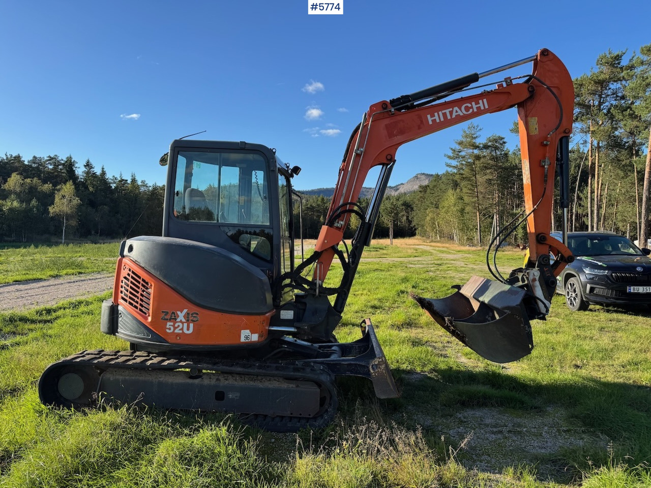 2012 Hitachi ZX 52 U-3 CLR - Mini excavator: picture 5 2012 Hitachi ZX 52 U-3 CLR - Mini excavator: picture 5