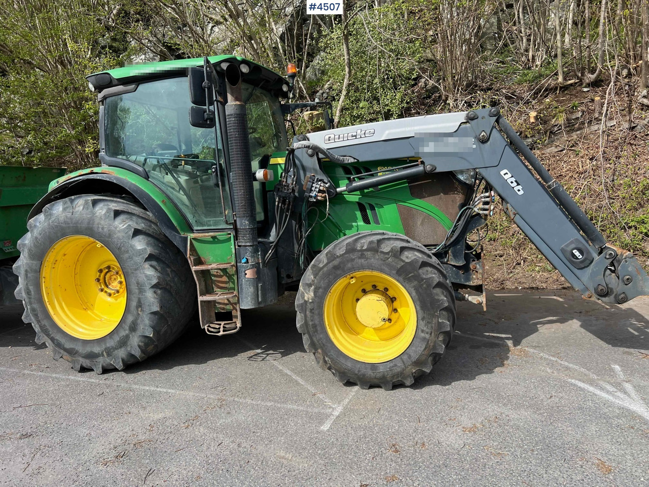 2012 John Deere 6140R w/ front loader - Farm tractor: picture 5 2012 John Deere 6140R w/ front loader - Farm tractor: picture 5