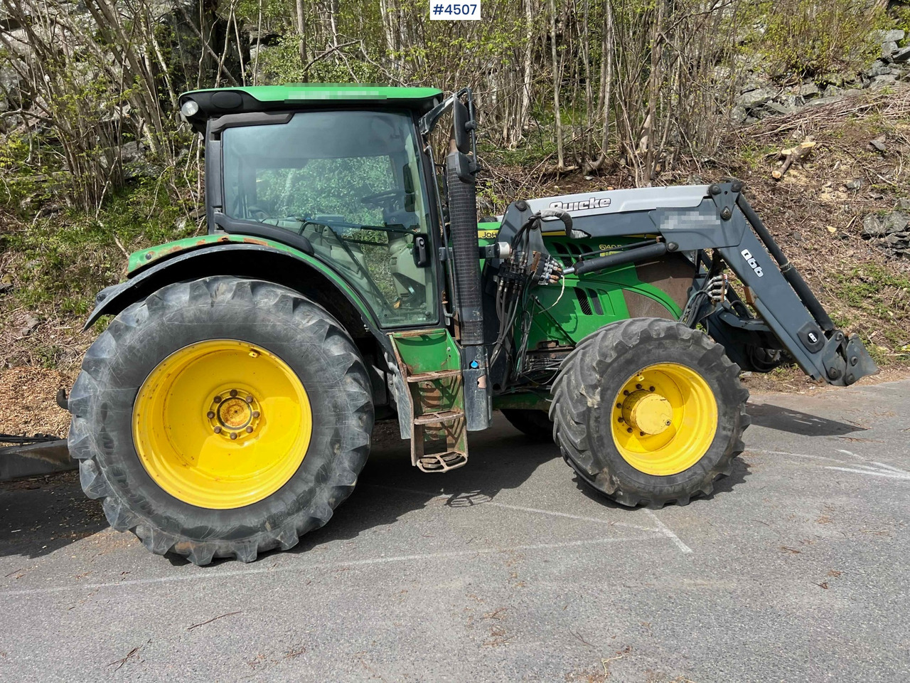 2012 John Deere 6140R w/ front loader - Farm tractor: picture 3 2012 John Deere 6140R w/ front loader - Farm tractor: picture 3