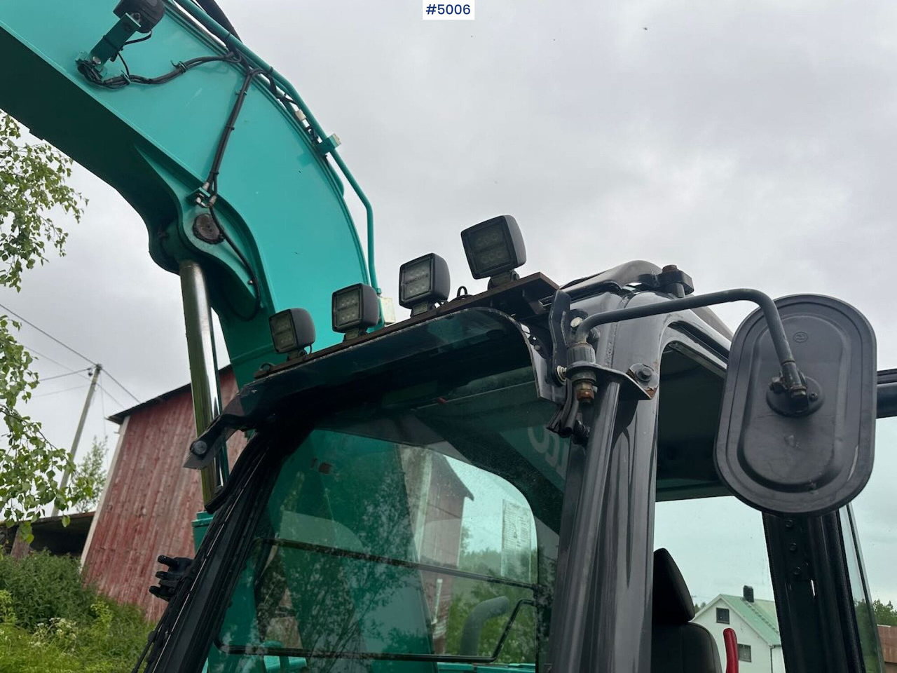 Excavator 2016 Kobelco SK75SR-3E excavator w/ 2 buckets, rototilt and factory new engine: picture 9