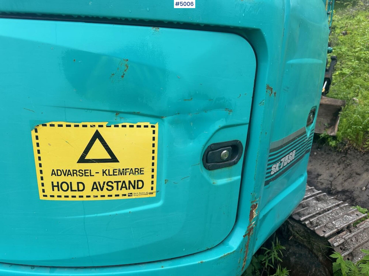 Excavator 2016 Kobelco SK75SR-3E excavator w/ 2 buckets, rototilt and factory new engine: picture 37