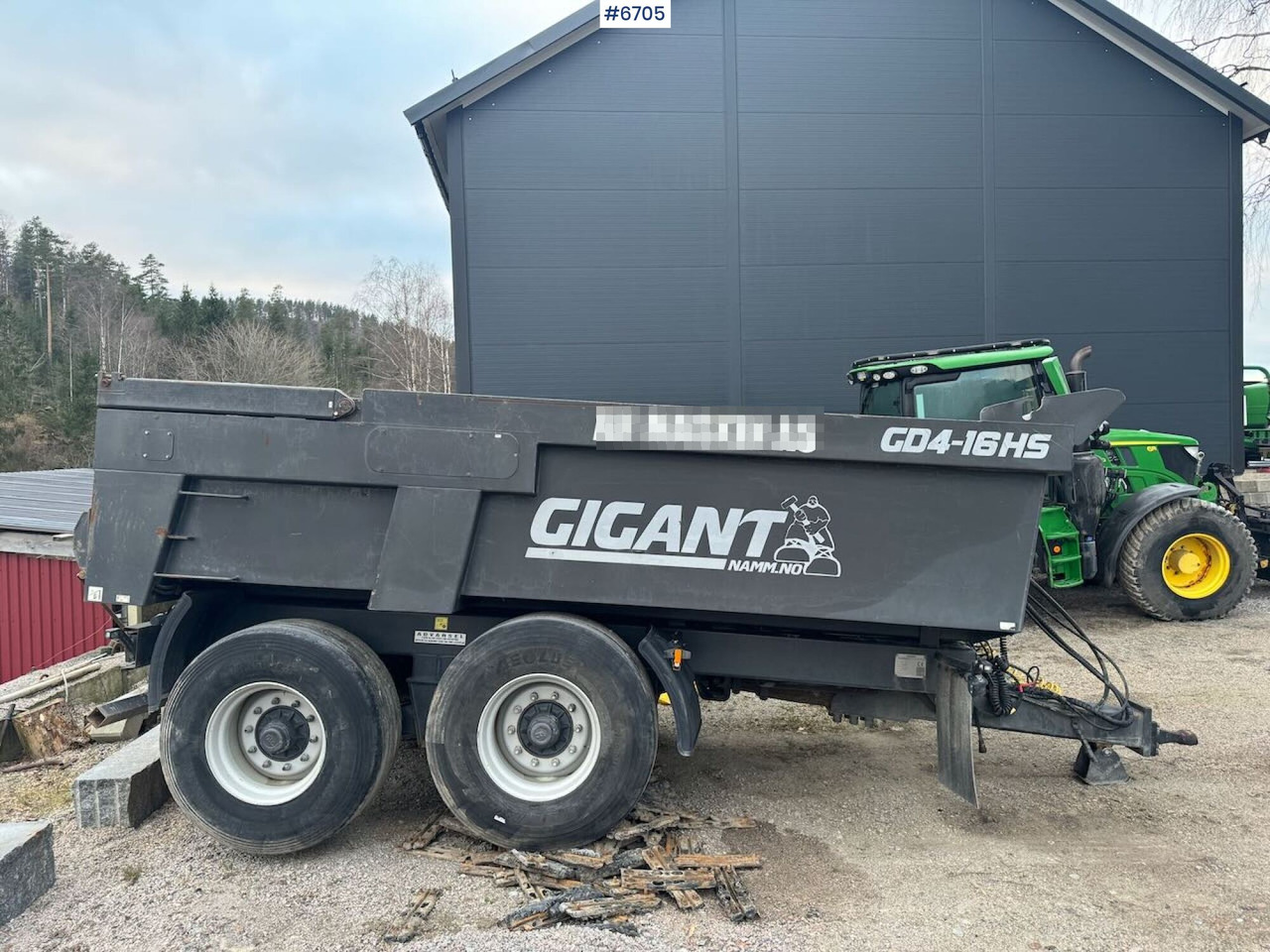 2017 Gigant GD4-16HS Dump Trailer - Farm tipping trailer/ Dumper: picture 5 2017 Gigant GD4-16HS Dump Trailer - Farm tipping trailer/ Dumper: picture 5