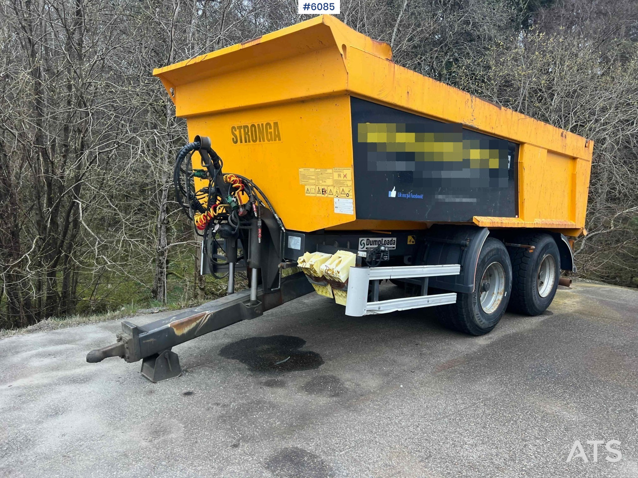 2019 2 axle Stronga DL1200 Dumper trailer - Farm tipping trailer/ Dumper: picture 2 2019 2 axle Stronga DL1200 Dumper trailer - Farm tipping trailer/ Dumper: picture 2