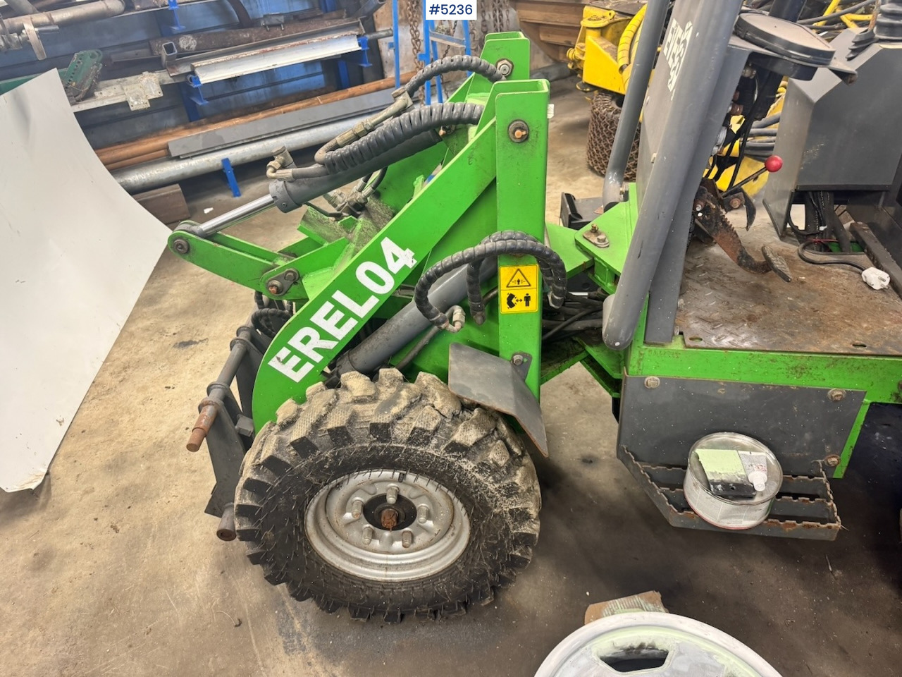 2019 Everun Erel 04 Skid Steer Loader w/ Bucket - Compact loader: picture 3 2019 Everun Erel 04 Skid Steer Loader w/ Bucket - Compact loader: picture 3