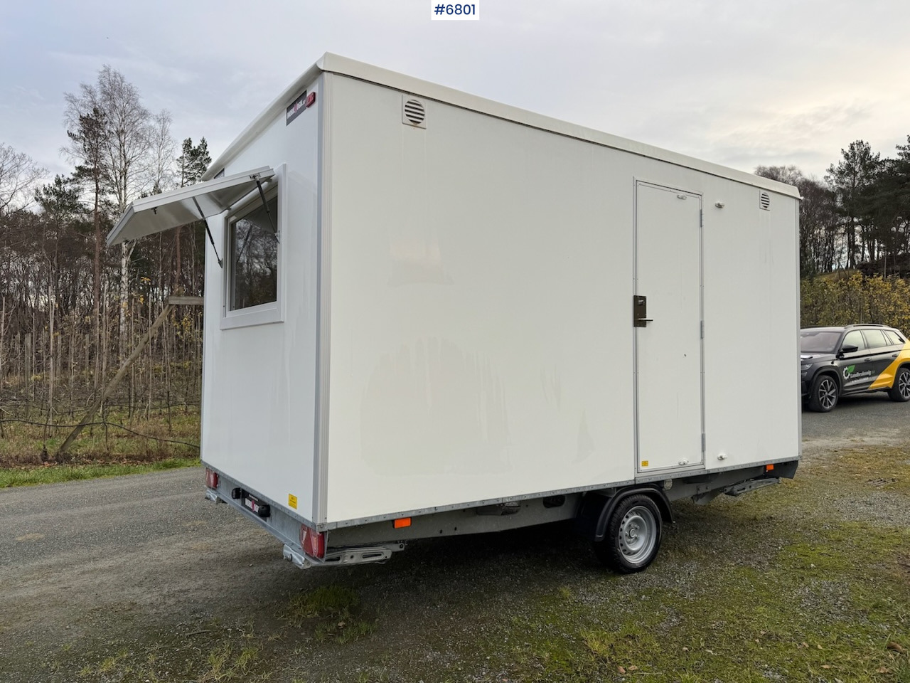 2022 Scanvogn 420- 3 door 6P Office van w/ toilet and storage room. - Construction container, Trailer: picture 3 2022 Scanvogn 420- 3 door 6P Office van w/ toilet and storage room. - Construction container, Trailer: picture 3