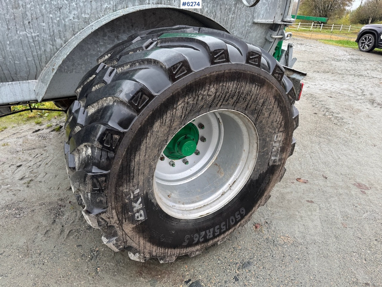 Slurry tanker 2024 Garcia C-60 6000 liter manure wagon w/ vacuum, combi and cannon.: picture 18