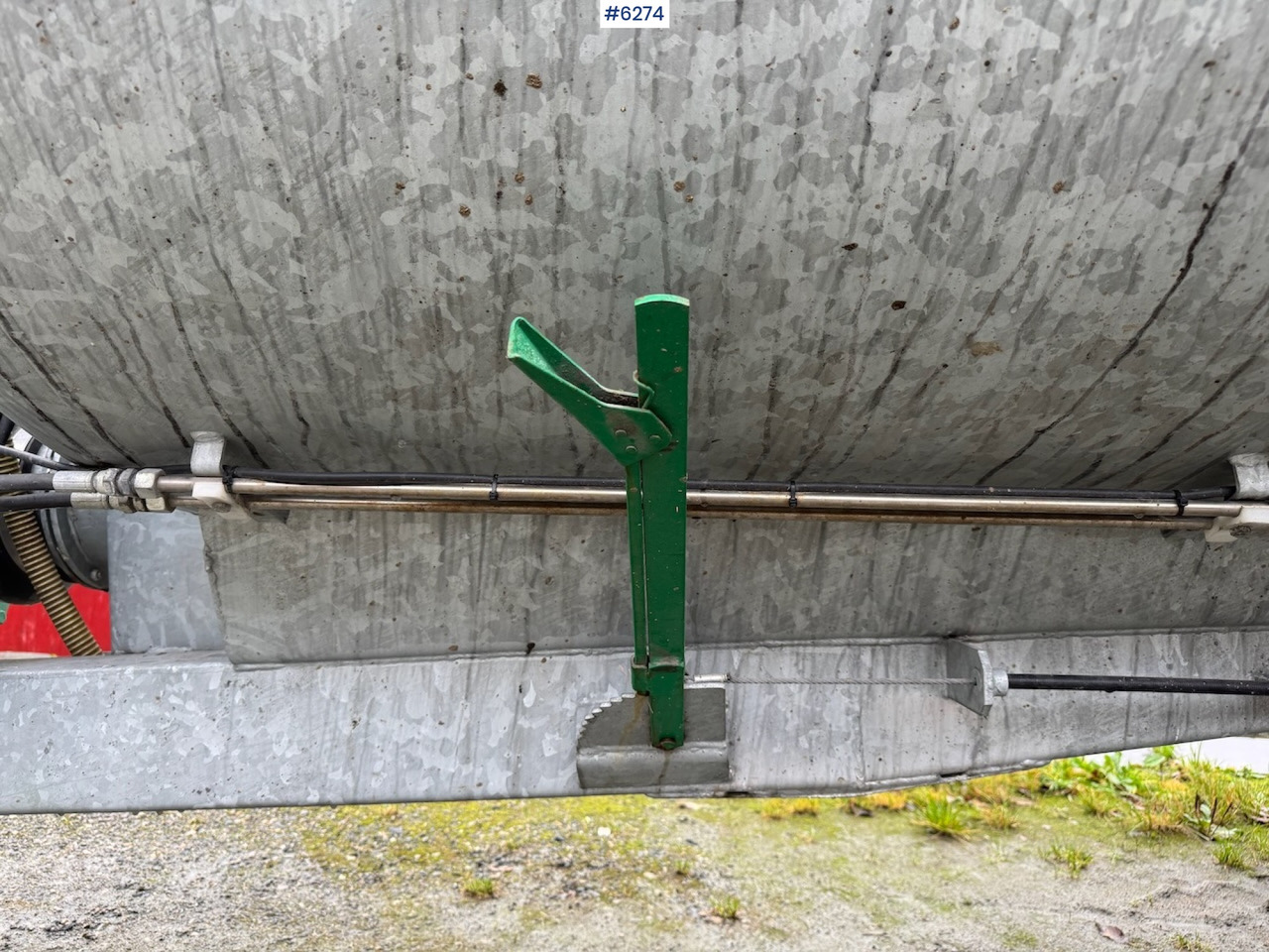 Slurry tanker 2024 Garcia C-60 6000 liter manure wagon w/ vacuum, combi and cannon.: picture 12