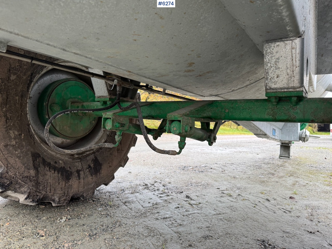 Slurry tanker 2024 Garcia C-60 6000 liter manure wagon w/ vacuum, combi and cannon.: picture 16