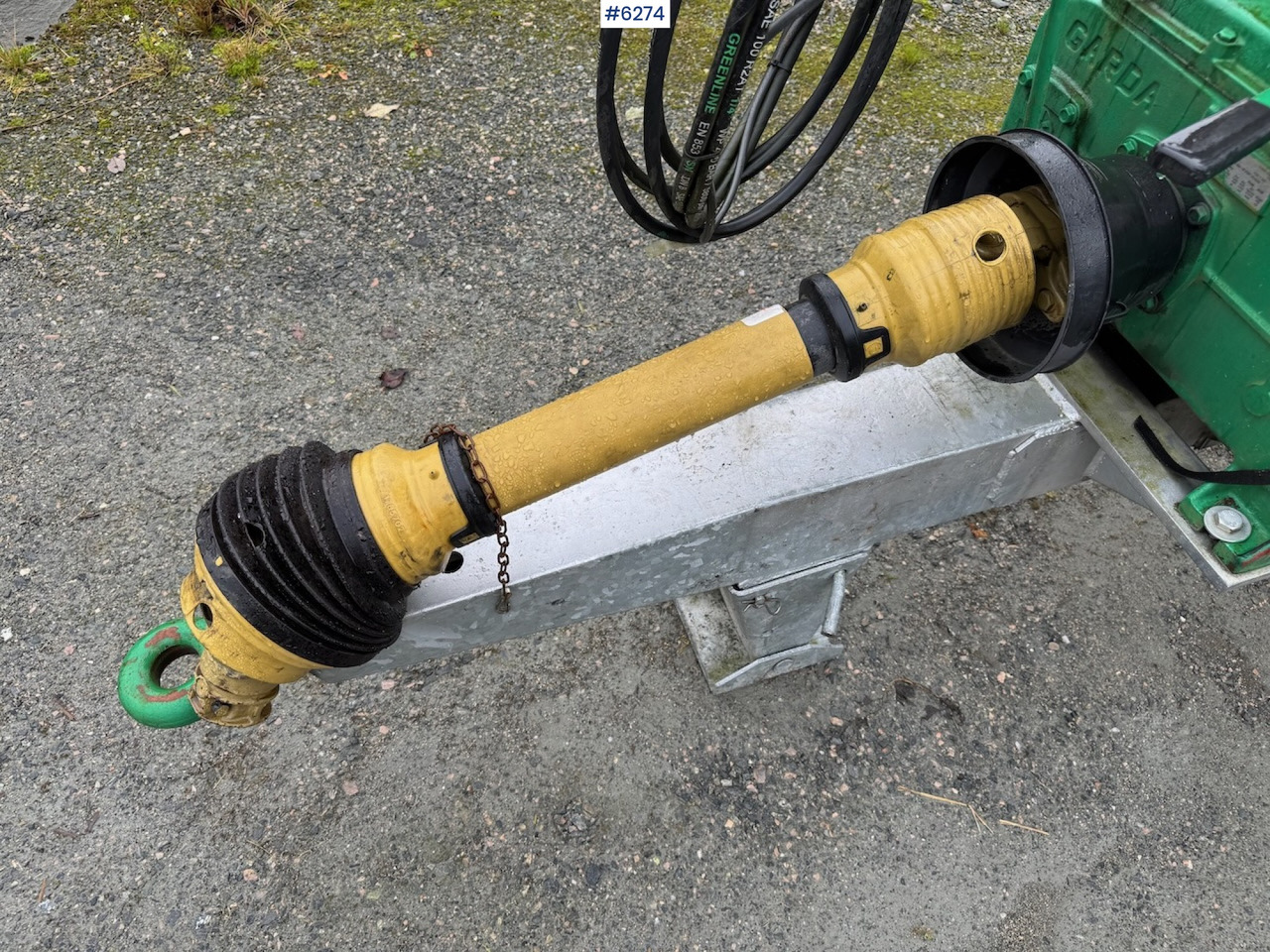 Slurry tanker 2024 Garcia C-60 6000 liter manure wagon w/ vacuum, combi and cannon.: picture 6